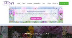 Desktop Screenshot of kilbysflowershop.com